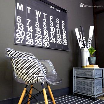 Chic multi-purpose wall calendar